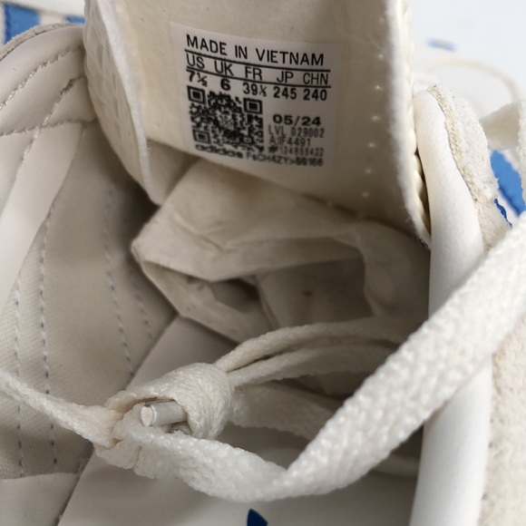 Adidas Women’s Gazelle Indoor Embroidered Floral IF4491 Sneakers - Size 7.5 - Picture 15 of 16